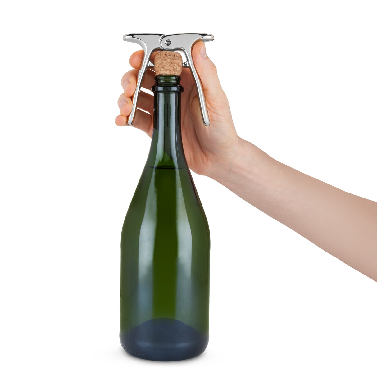 Harrison Champagne Puller in Silver Viski®