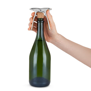 Harrison Champagne Puller in Silver Viski®