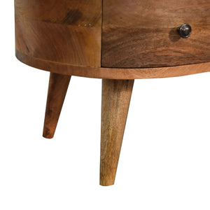 Wave Coffee Table With 1 Drawer