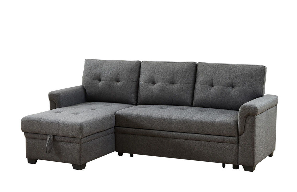 Destiny - Reversible Sleeper Sectional Sofa With Storage Chaise