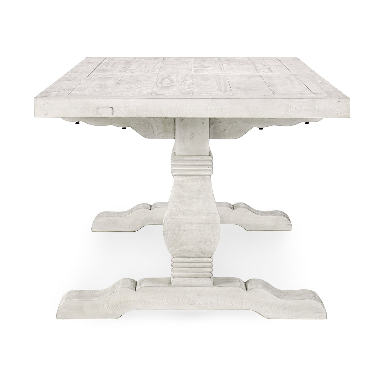 Auraeons Rectangular Dining Table with Trestle Base