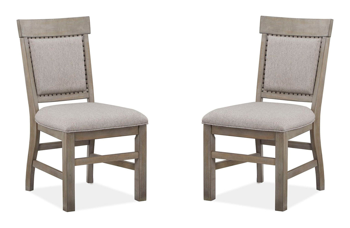 Tinley Park - Dining Side Chair With Upholstered Seat & Back (Set of 2) - Dove Tail Gray