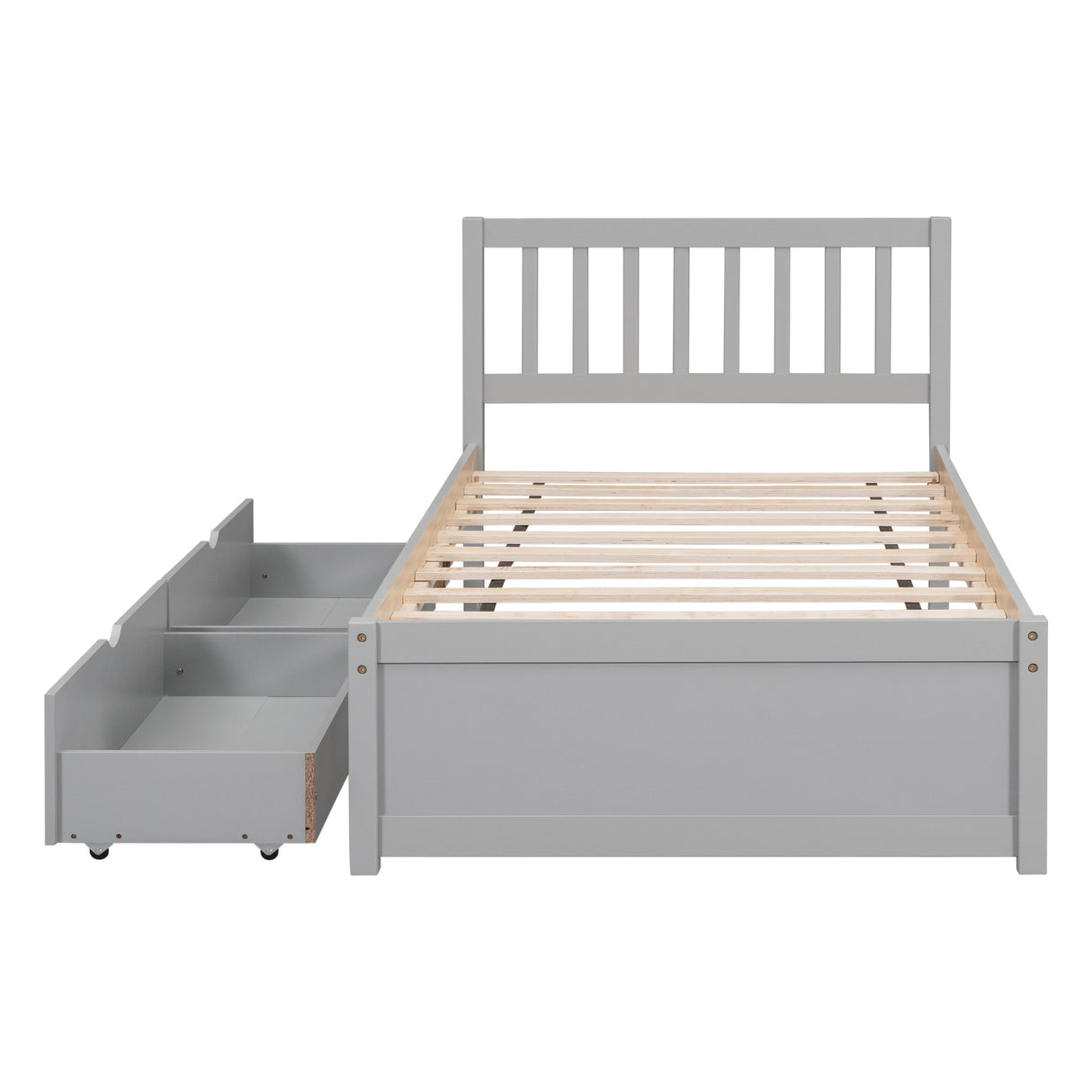 The Modern Storage Twin Bed Frame – Streamlined Design Meets Practical Elegance