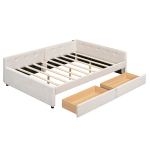Platform Bed With USB Ports