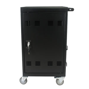 Mobile Charging Cart and Cabinet for Tablets and Laptops - 30 Device Capacity