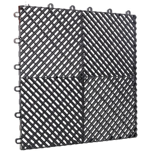 25pcs Plastic Garage Floor Mats