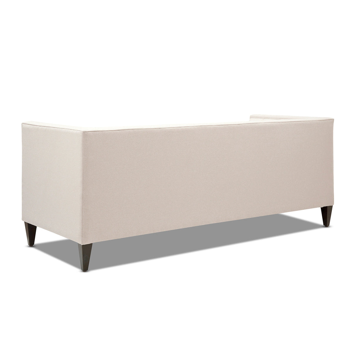 Jack 84' Modern Tuxedo Tufted Sofa, Sky Neutral Beige Polyester