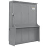 Murphy Bed With Desk, LED Lights & USB Charging Station