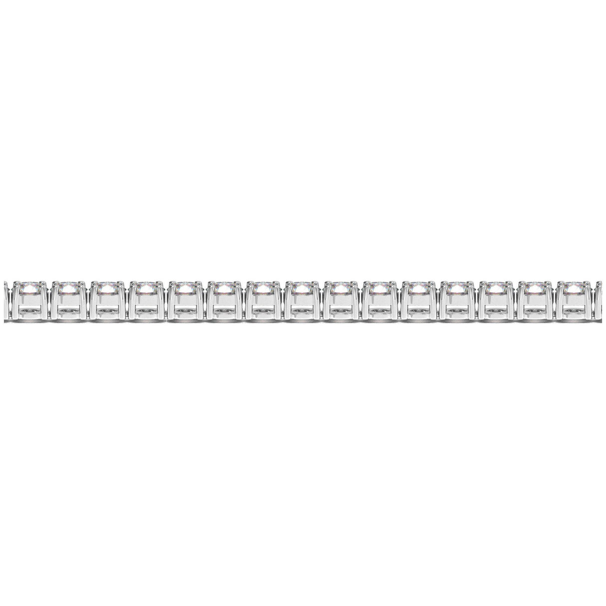 Lab Grown Round Diamond Tennis Bracelet in 14k White Gold (8 cctw F/G  VS2/SI1)