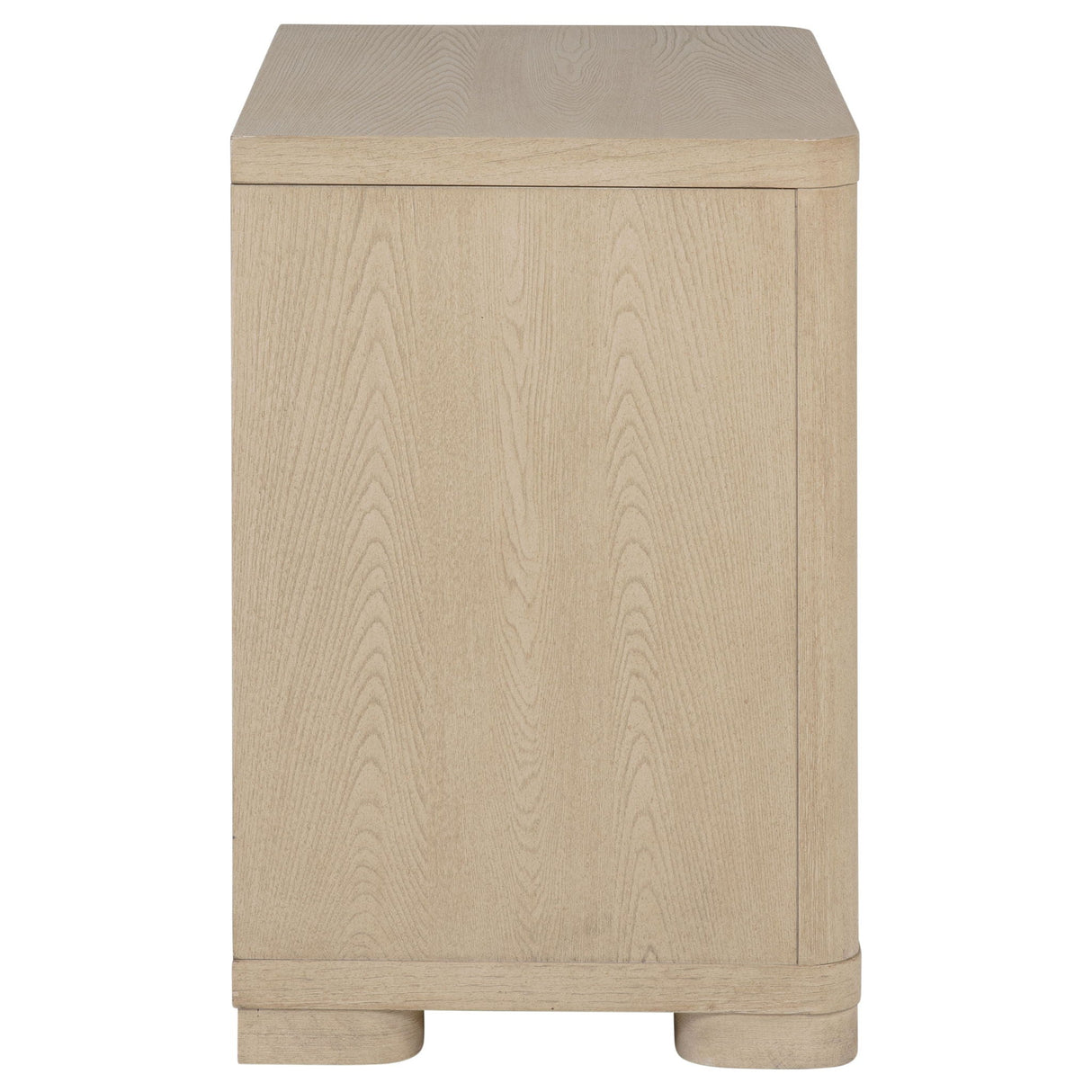 Mirador - 2 Drawer Nightstand Bedside Table - Natural