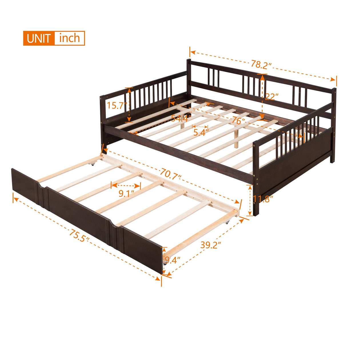 Multifunctional Modern Daybed