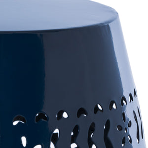Ruby Side Table Lace Cut Metal End Table for Outdoor & Indoor Use