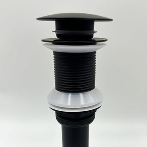 Bathroom Sink Drain without Overflow, Vessel Sink Lavatory Vanity Pop Up Drain Stopper