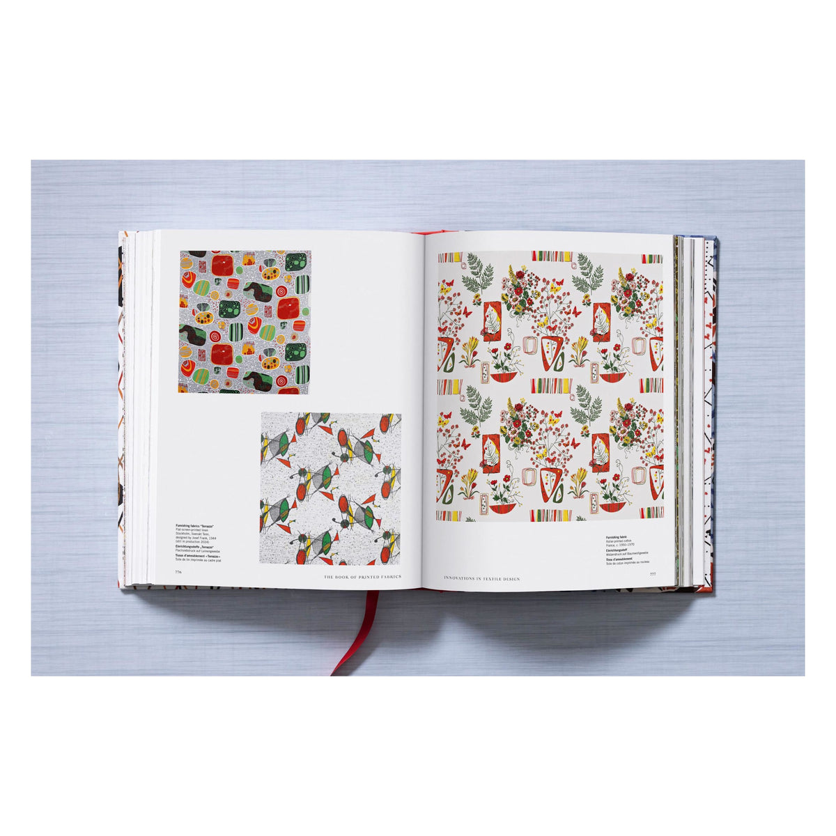 The Book of Printed Fabrics. From the 16th century until today (German, French, English)