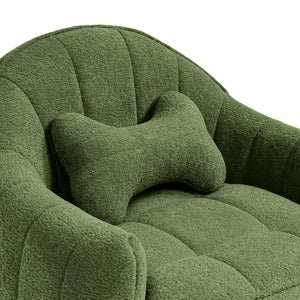 Louie 30.5" Dog Sofa Bed, Medium, Moss