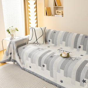 Chenille Lover Sofa Cover Blanket, Couch Protector Blanket for Couches, Large Throw Blanket for Couch