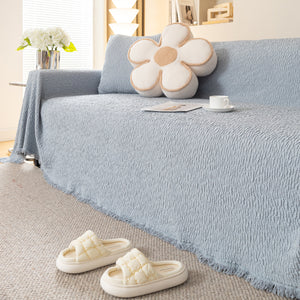 Sofa Throw Covers L-Shape Sectional Couch Cover for Dogs Cats Furniture Protector
