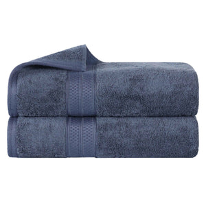 Rayon from Bamboo Cotton Blend Bath Towel Set of 2 - Bath Towel by Superior Brand