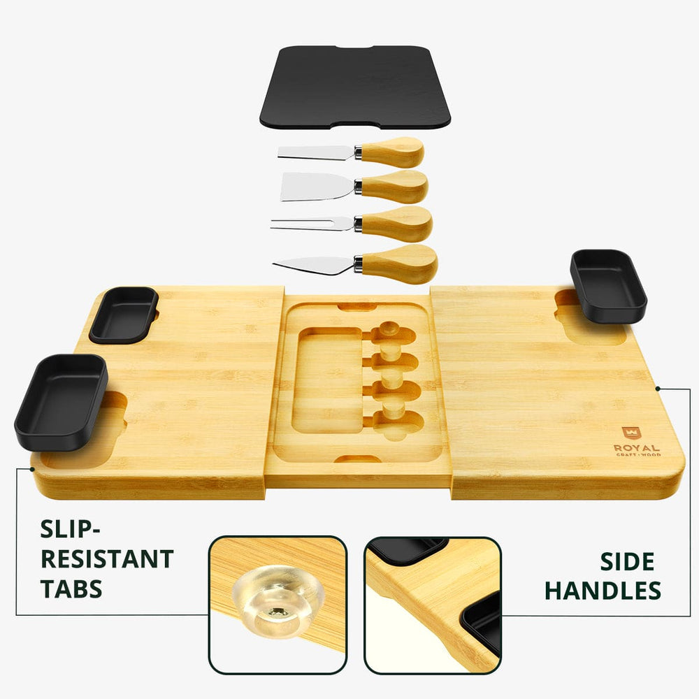 Cheese Board Set with Slate Plate