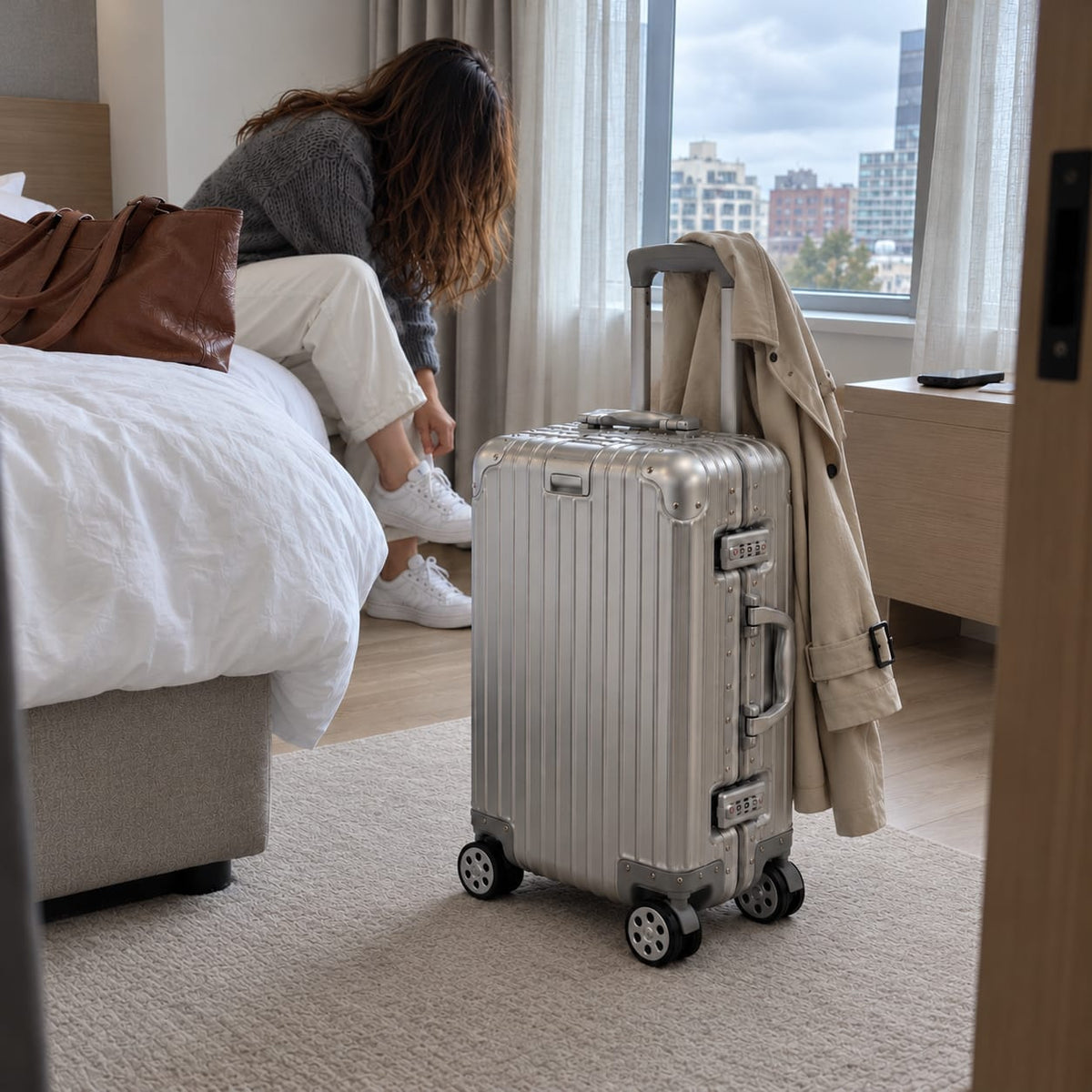 High Quality 100% alloy Spinner Suitcase – Cabin 21" & Check-In 29"