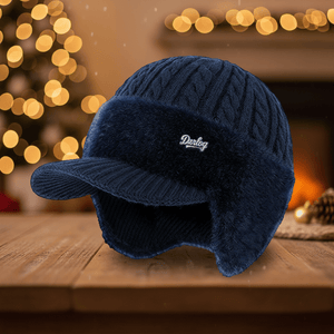 Winter Trapper Hat with Ear Flaps Cold Weather Warm Cap