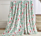 Soft Fleece Throw Blanket 50x60 – Lightweight Cozy Bed Couch Sofa Blanket for All Seasons