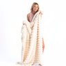 Pyramid Grid Throw Blanket