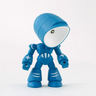 Modern Robot LED Table Lamp Battery Powered Warm Light Desk Night Lamp