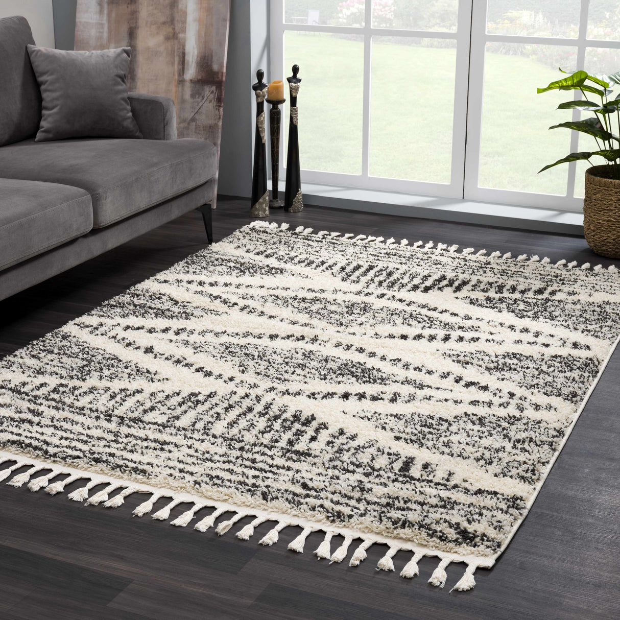 Fishhook Berber Shag Rug