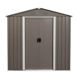 Gray-Outdoor-Metal-Storage-Shed-6ft-x-5ft-with-Sliding-Doors-and-Robust-Iron-Construction-Greenhouses