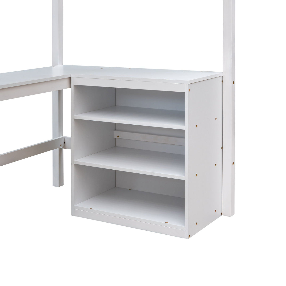 Loft Bed With Shelves With Desk