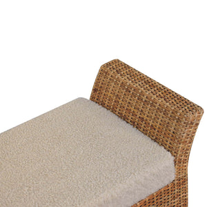 Riviera - Woven Bench - Oak