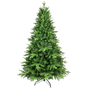7ft Pre-Lit Christmas Tree with 450 Warm Lights