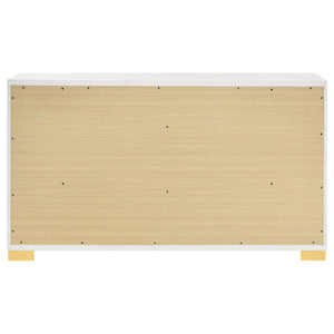 Marceline 6-drawer Dresser White