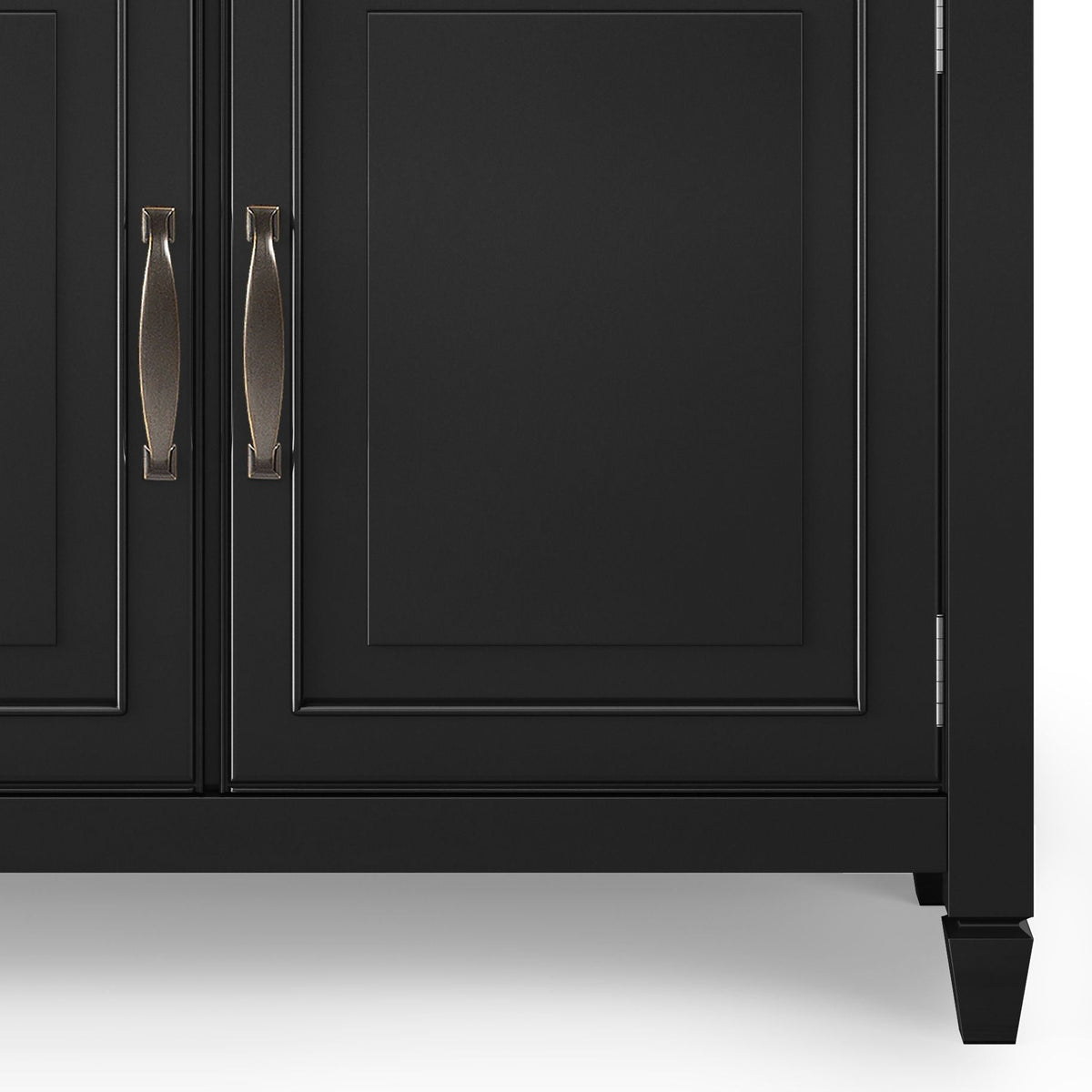 Connaught Handcrafted Entryway Storage Cabinet with Adjustable Shelves - Multiple Colors