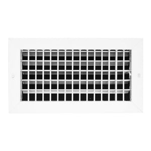 Adjustable Single Deflection Aluminum HVAC Vent Cover