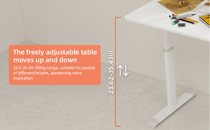 Height-Adjustable Multifunctional Study Desk