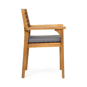 7 Pieces Acacia Wood Outdoor Dining Set