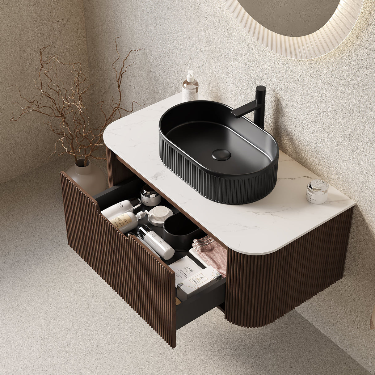 DINA 36" Bathroom Vanity with Sink