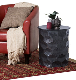 Whitney - Handcrafted Metal Storage Table