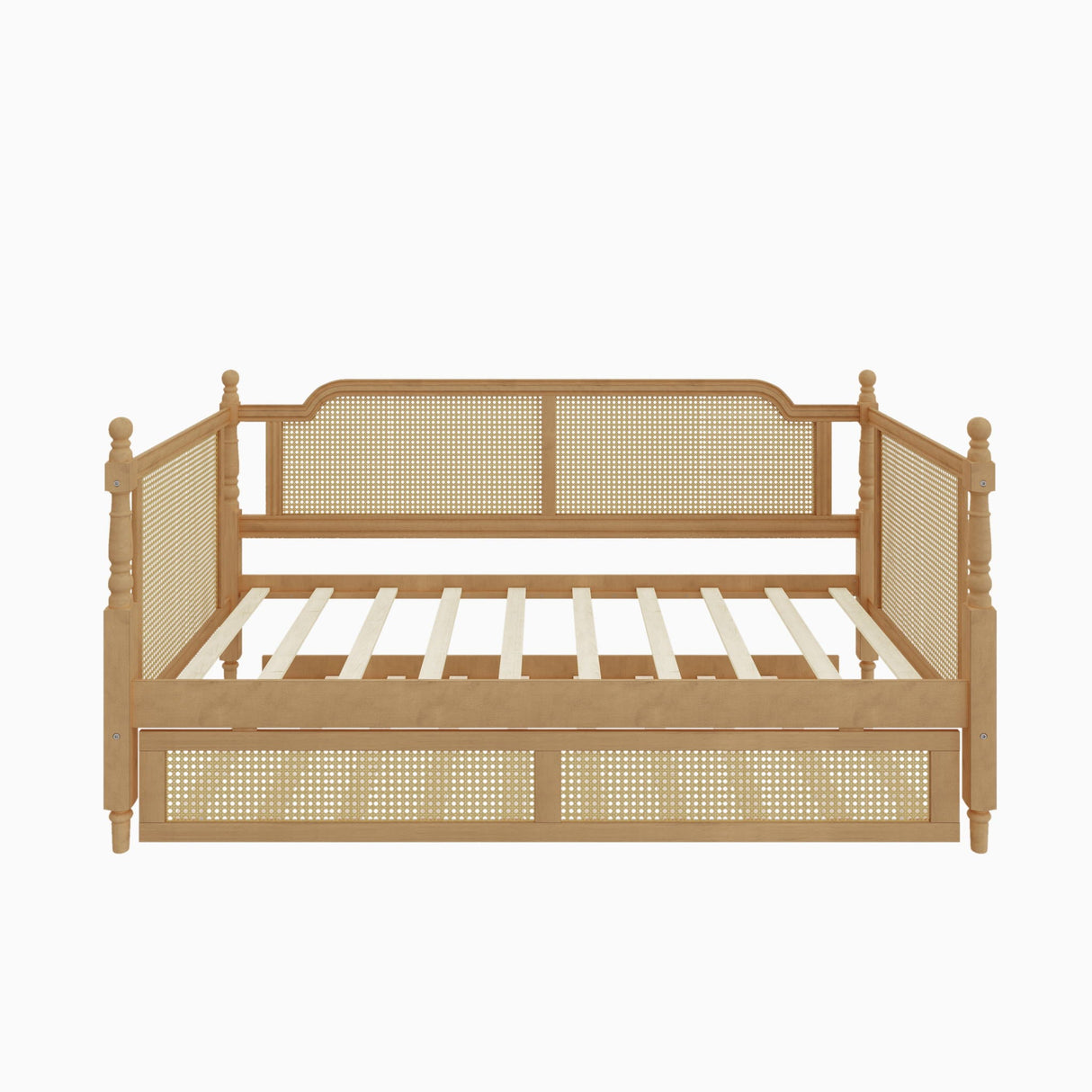 Traditional Style Daybed With Trundle