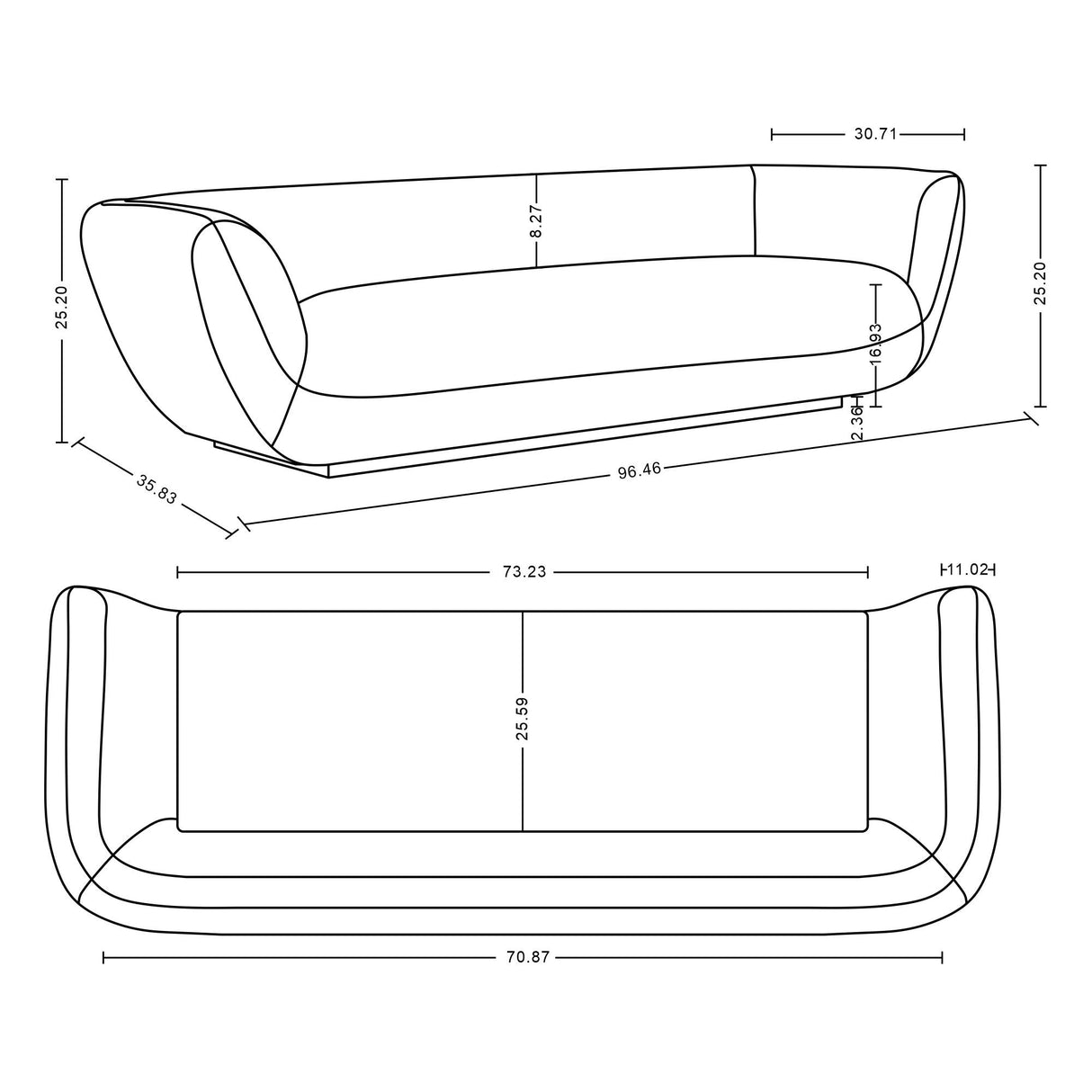 Ulka - Sofa