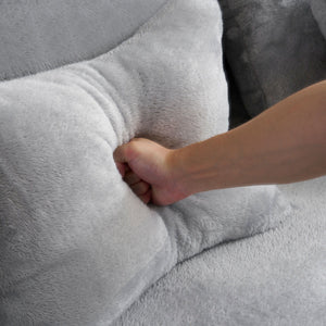 Modern Floor Sofa With 4 Pillows