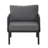 Outdoor Patio Club Chair with Waterproof Thick Cushions and Deep Seating