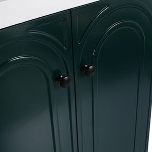 Modern Freestanding Bathroom Vanity With Soft Close Cabinet Doors