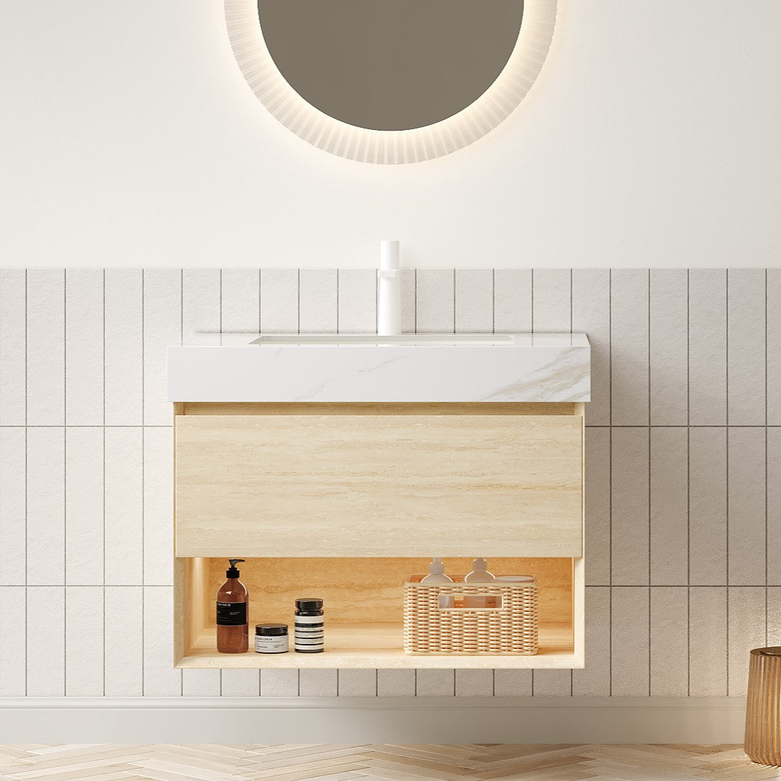 Frigga 30" Bathroom Vanity & Sink