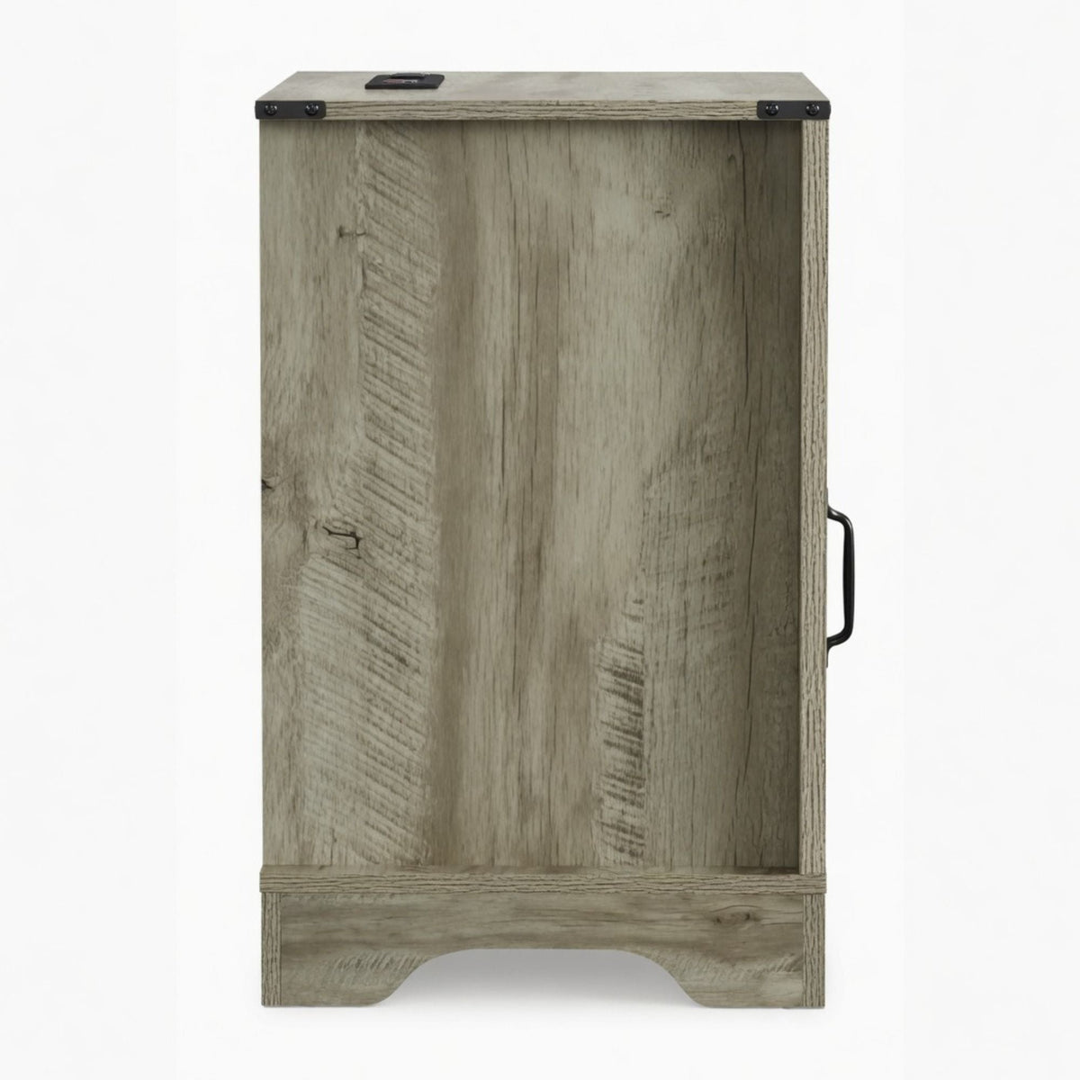 Farmhouse Nightstand, Charging Station & Storage