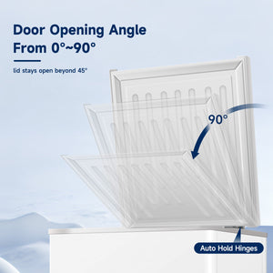 ORIKOOL 5.0 Cu.ft Chest Freezer