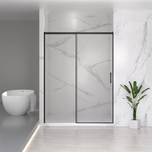 56-60" W x 74" H Semi-Frameless Sliding Shower Door