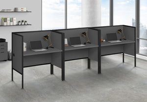 Office Cubicle Desk, Commercial Grade, Contemporary & Modern